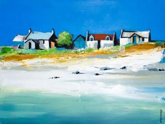 Sheltered Bay Eriskay by Garry Brander