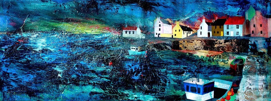 Buoys and Boats (Limited Edition) by Fiona Matheson