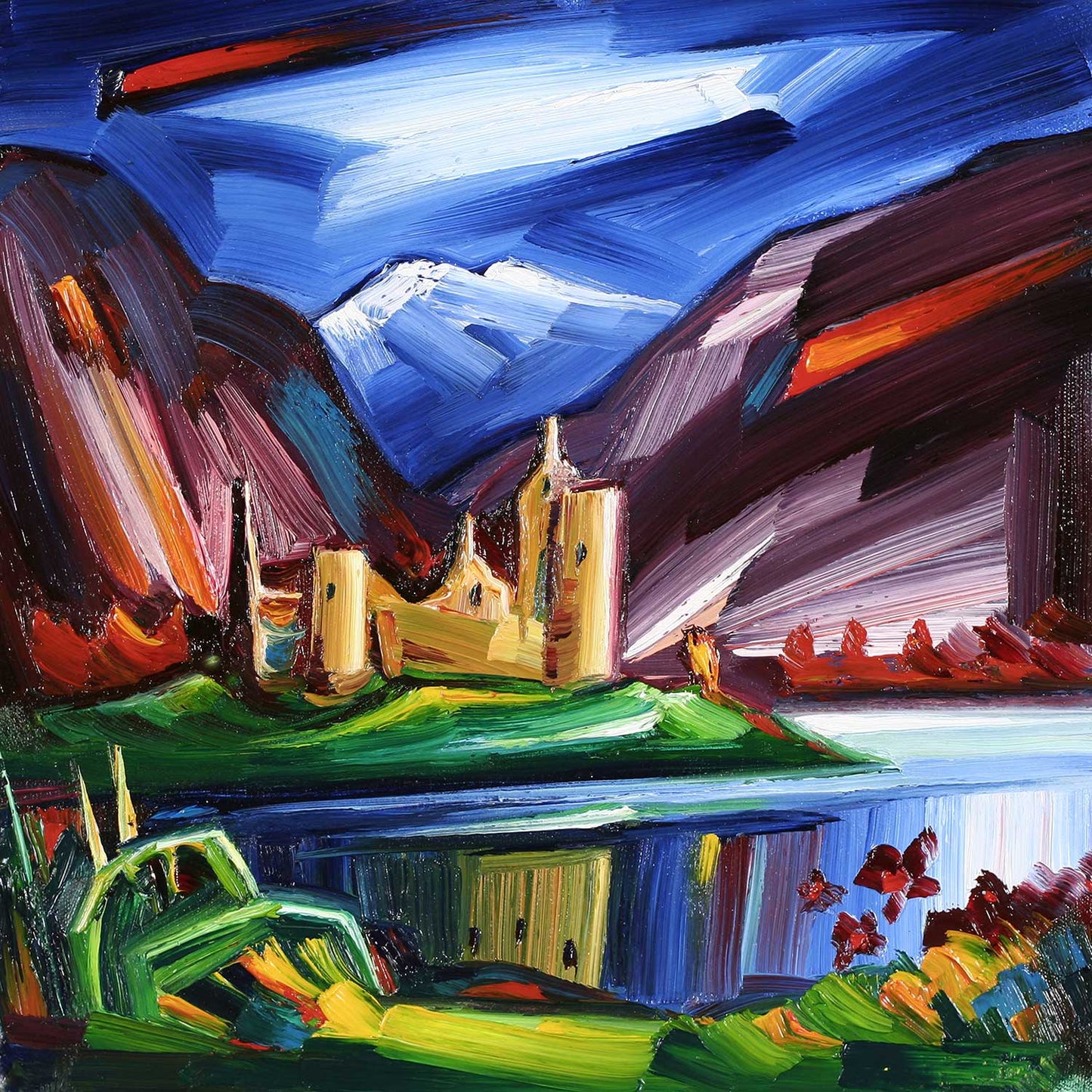 Kilchurn Castle by Raymond Murray