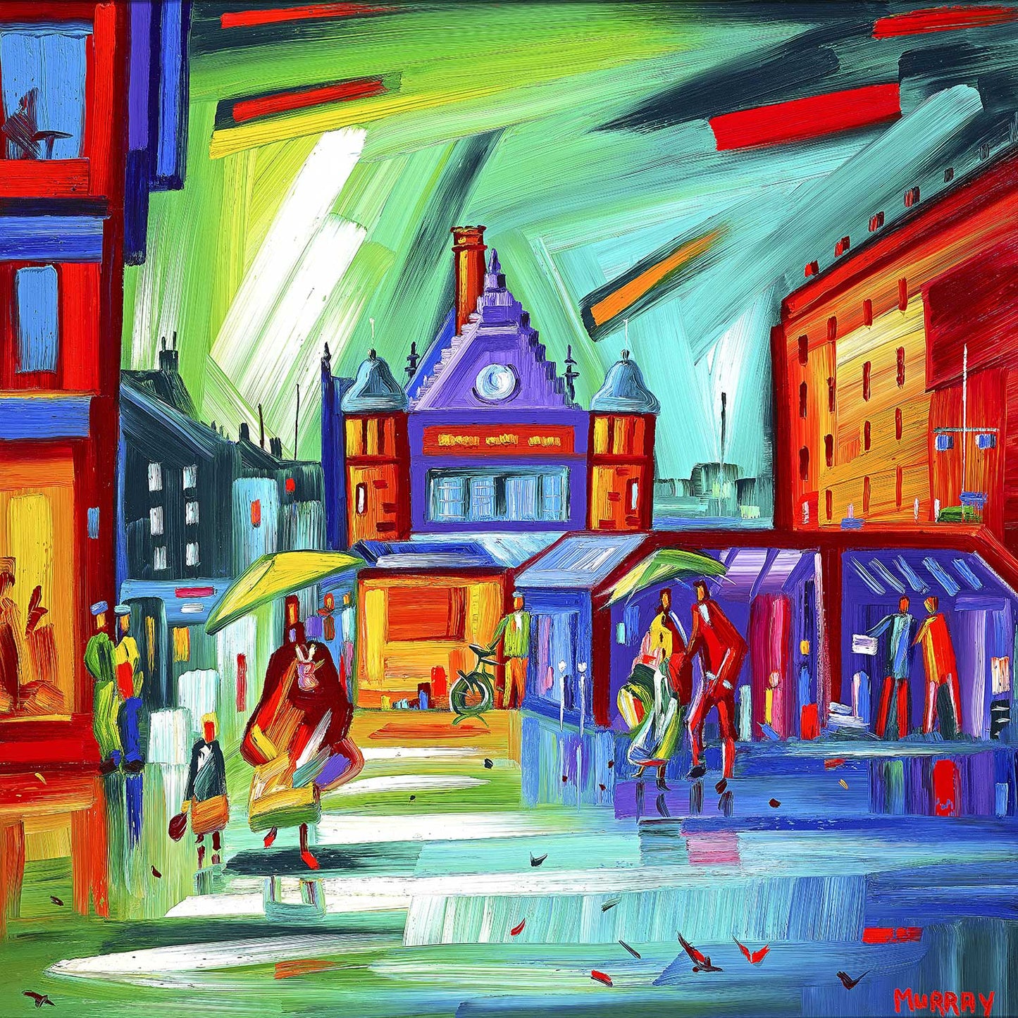 St Enoch Underground by Raymond Murray