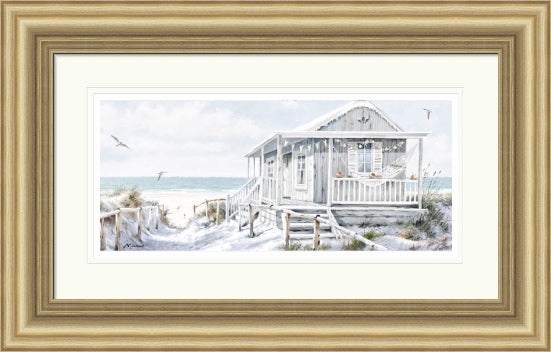 Beach Cabin by Richard Macneil