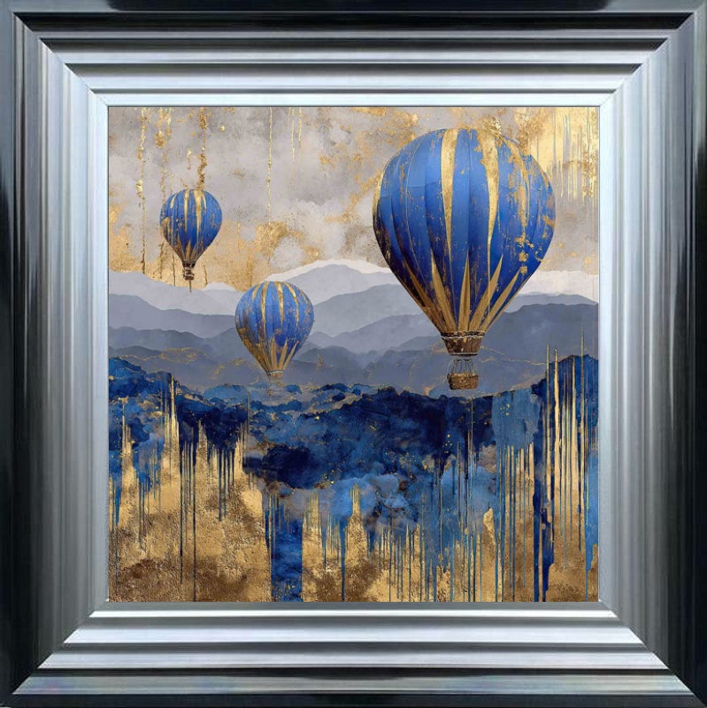 Blue & Gold Balloons