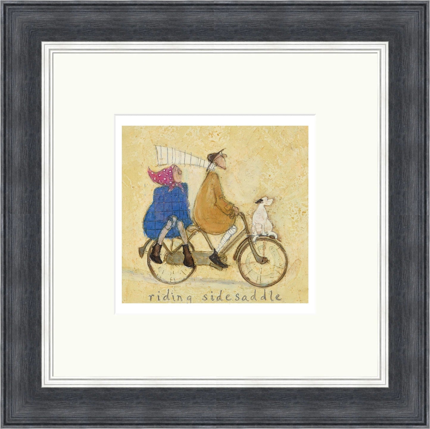 Riding Side Saddle by Sam Toft