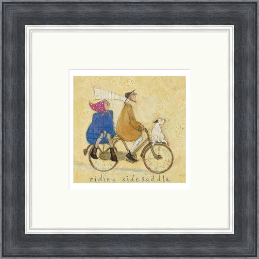 Riding Side Saddle by Sam Toft