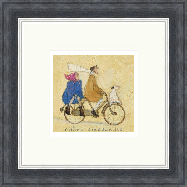 Riding Side Saddle by Sam Toft