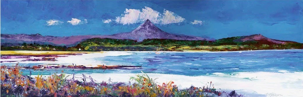 Goatfell from Brodick Bay by Jean Feeney