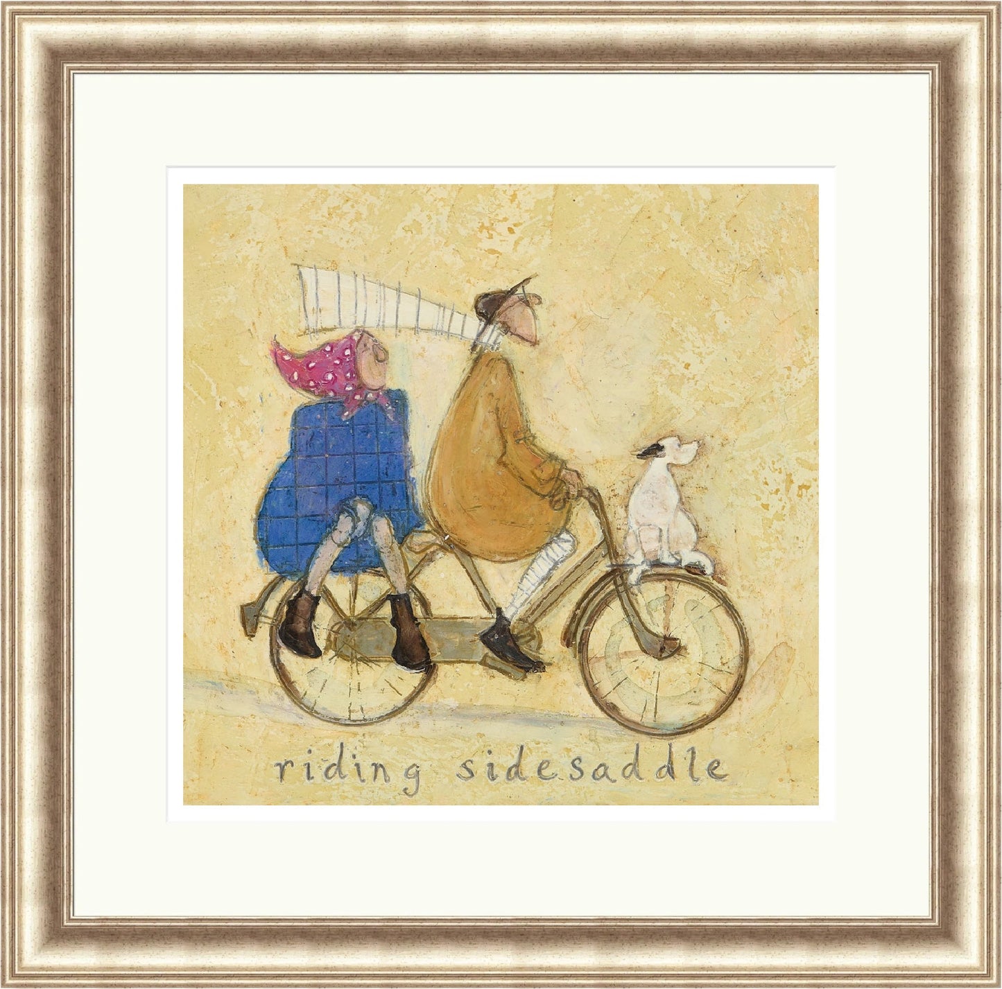 Riding Side Saddle by Sam Toft