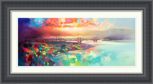 Forth Bridges Flight Path (Signed & Numbered Limited Edition) by Scott Naismith