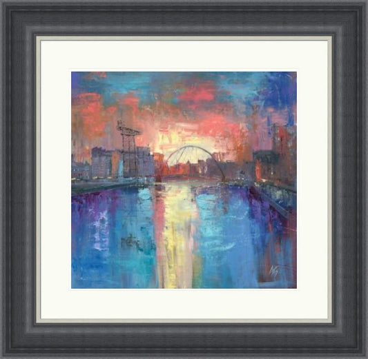 My Beautiful Glasgow Squinty Bridge by Michael Murphy