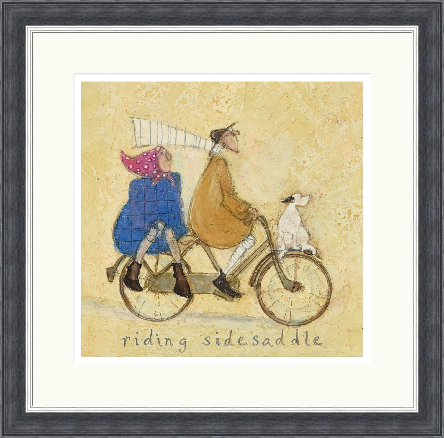 Riding Side Saddle by Sam Toft