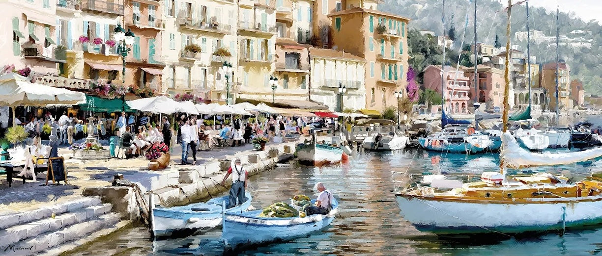 Mediterranean Harbour by Richard Macneil