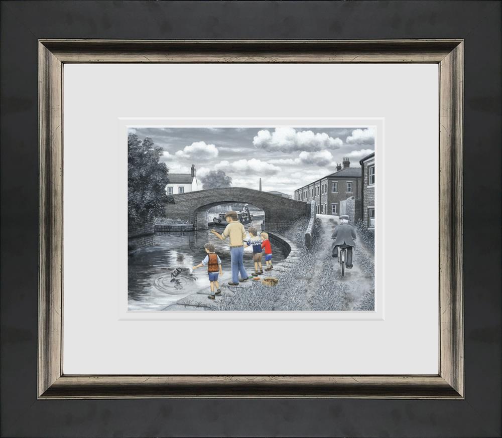Here We Go Lads (paper) Signed Limited Edition by Leigh Lambert