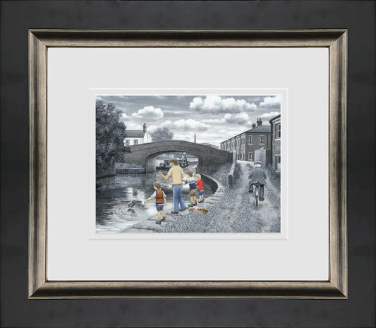 Here We Go Lads (paper) Signed Limited Edition by Leigh Lambert