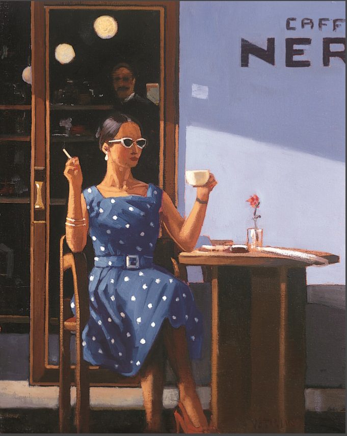 The Ice Maiden by Jack Vettriano - Petite