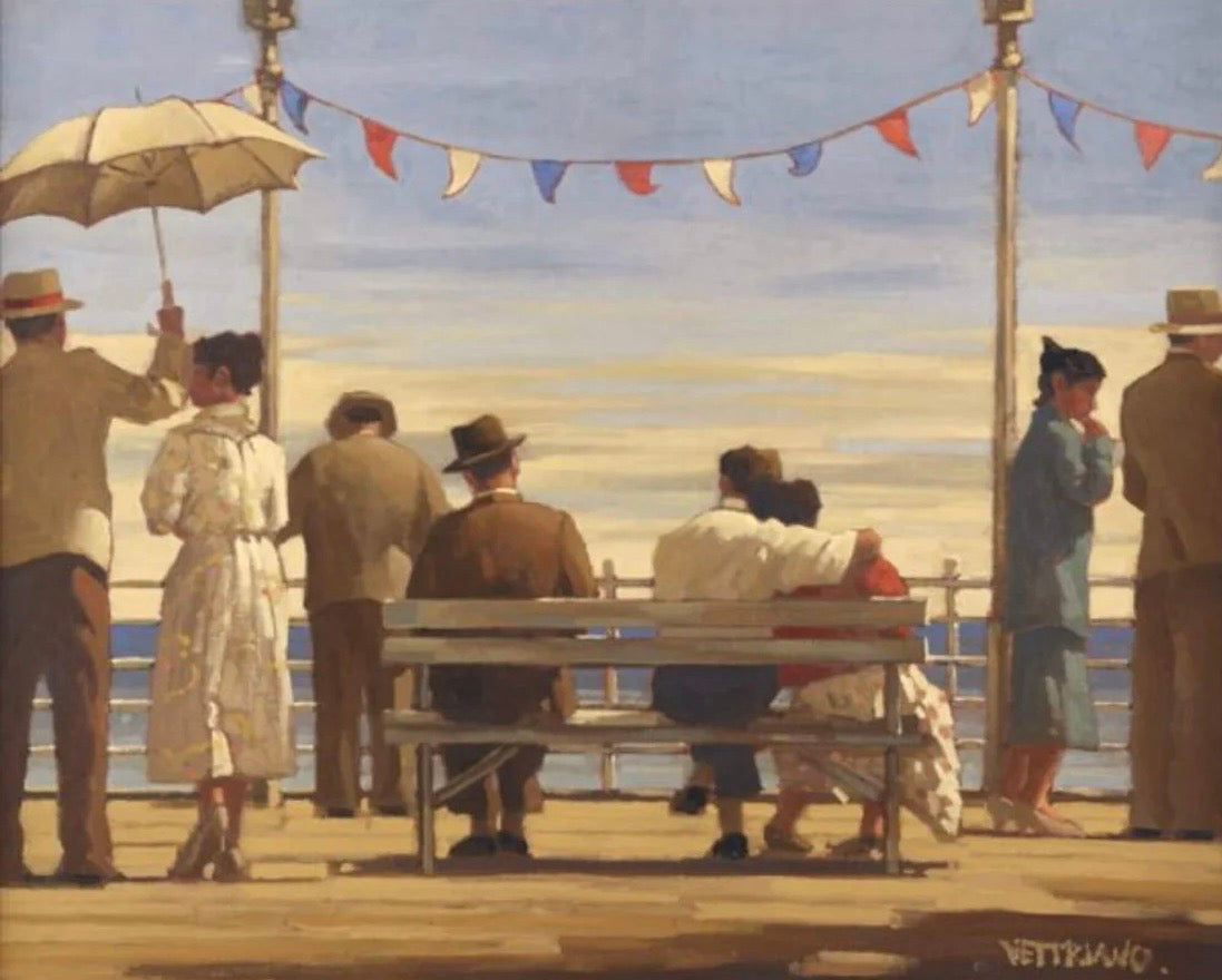 The Pier by Jack Vettriano