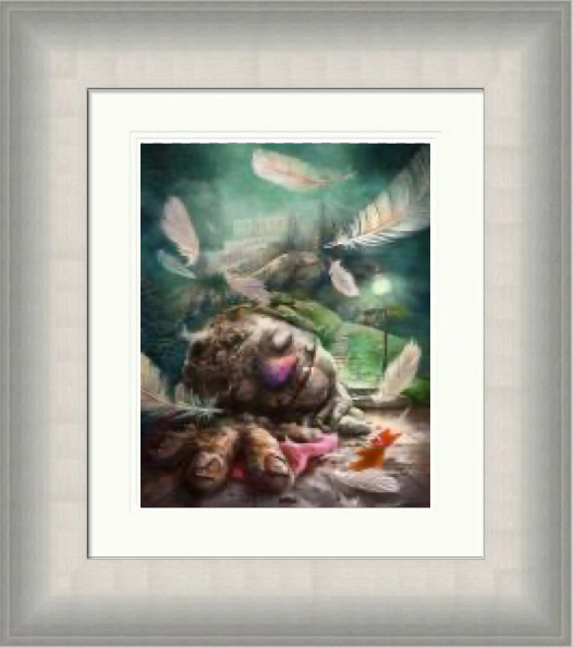 Sleepy Monster by Matylda Konecka