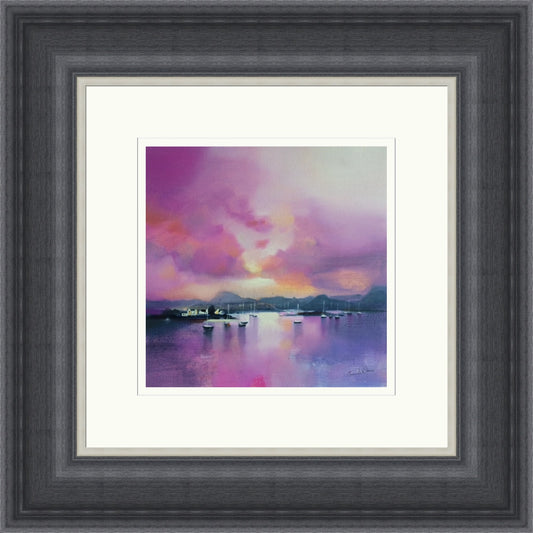 Last Light, Plockton (Signed Limited Edition) by Emma S Davis