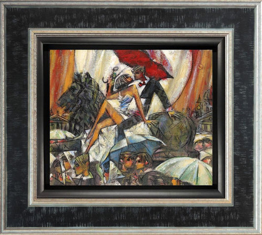 Lions With Love Signed Limited Edition Framed Canvas by Andrei Protsouk