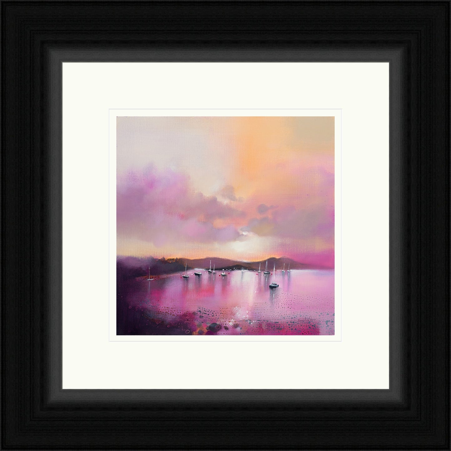 Loch Lomond Sunset (Signed Limited Edition) by Emma S Davis
