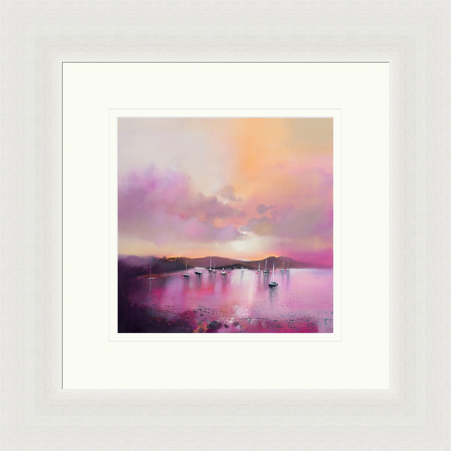 Loch Lomond Sunset (Signed Limited Edition) by Emma S Davis