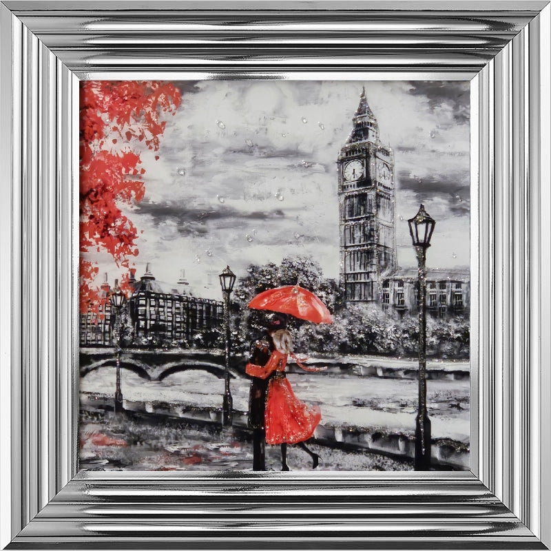 London Blossoms in Red