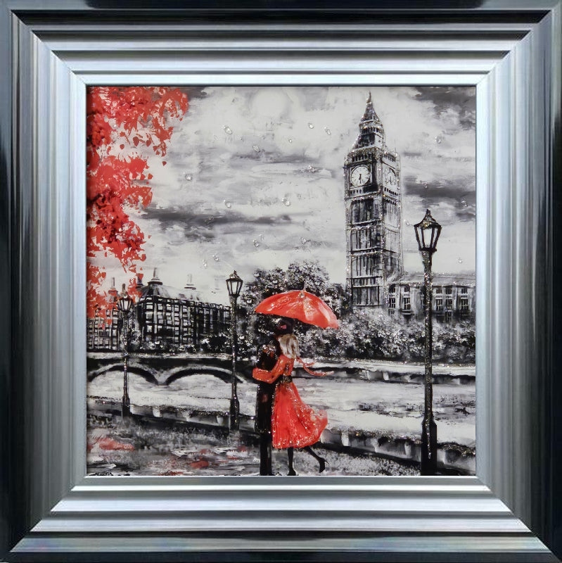 London Blossoms in Red