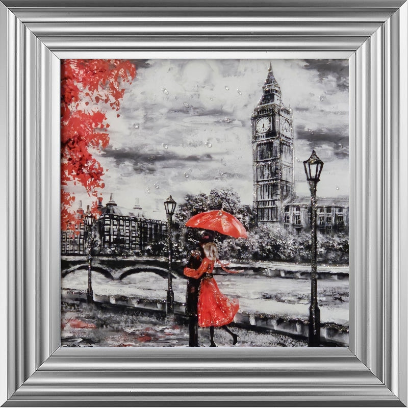 London Blossoms in Red