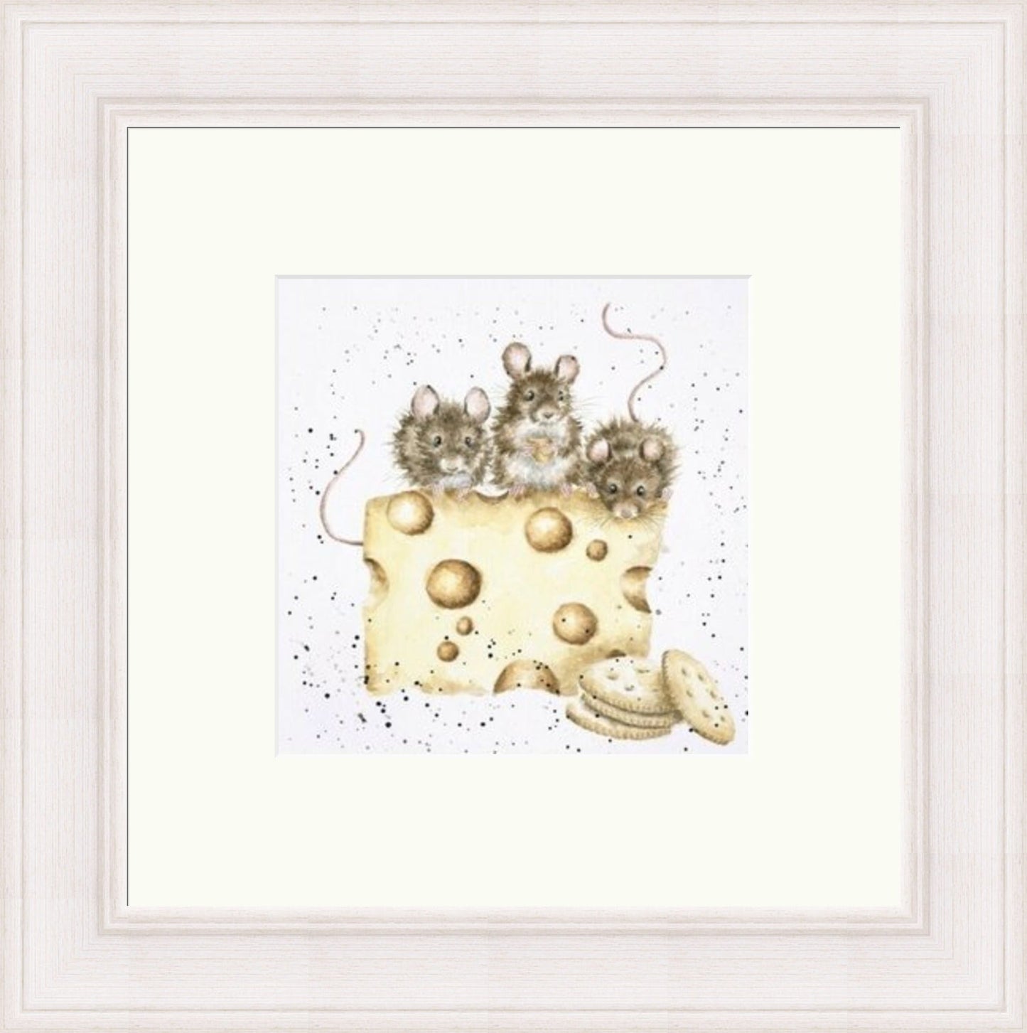 Crackers about Cheese -  Wrendale Designs by Hannah Dale