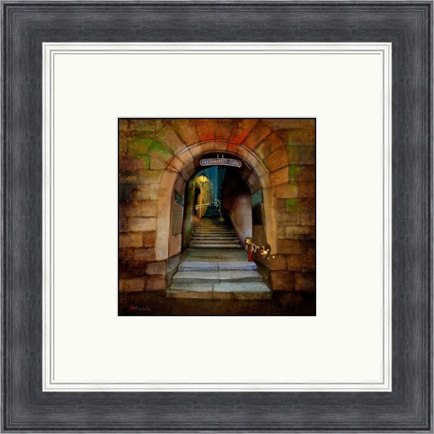 Way to the Castle by Matylda Konecka