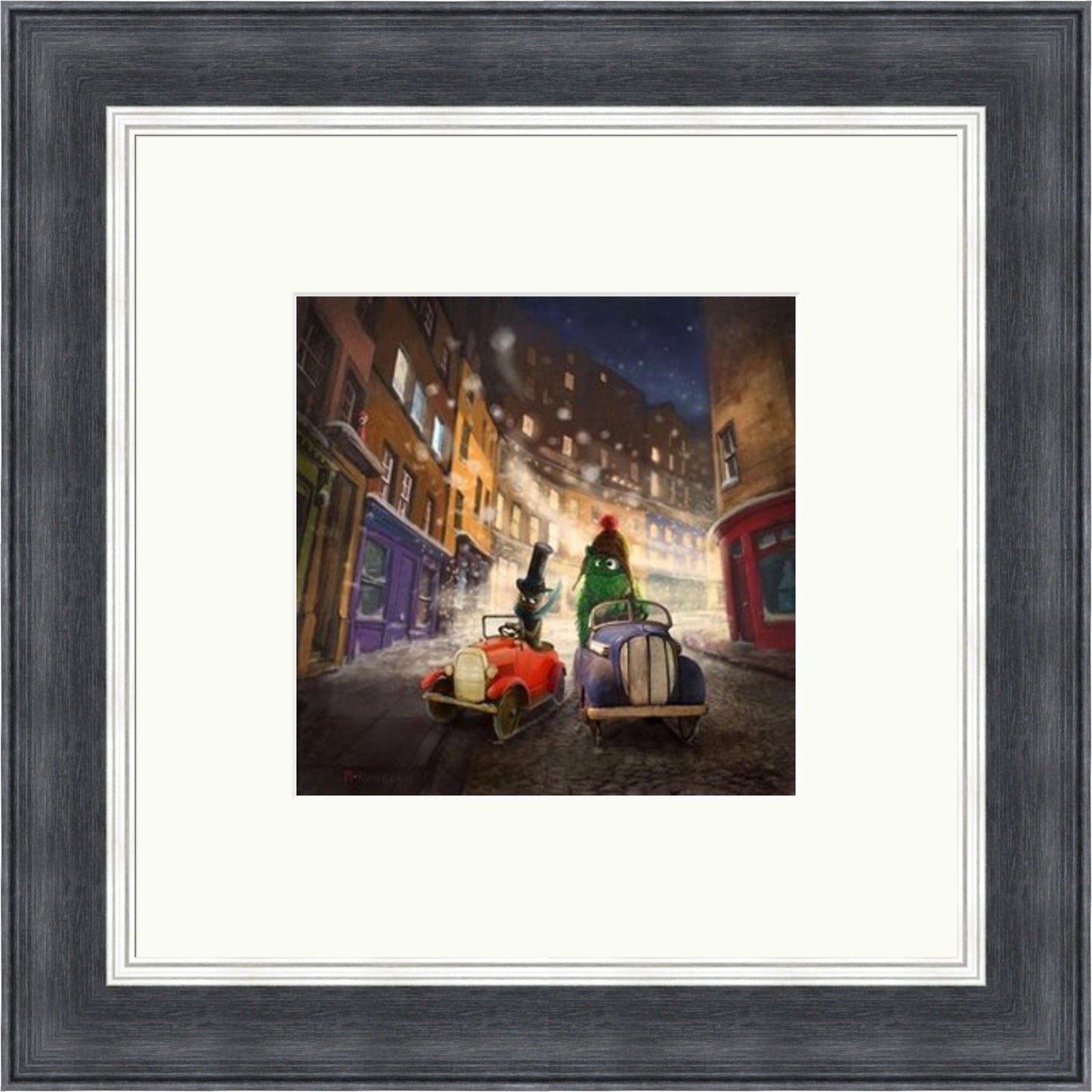 Snowstorm Victoria St by Matylda Konecka