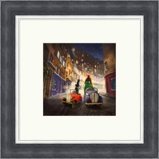 Snowstorm Victoria St by Matylda Konecka