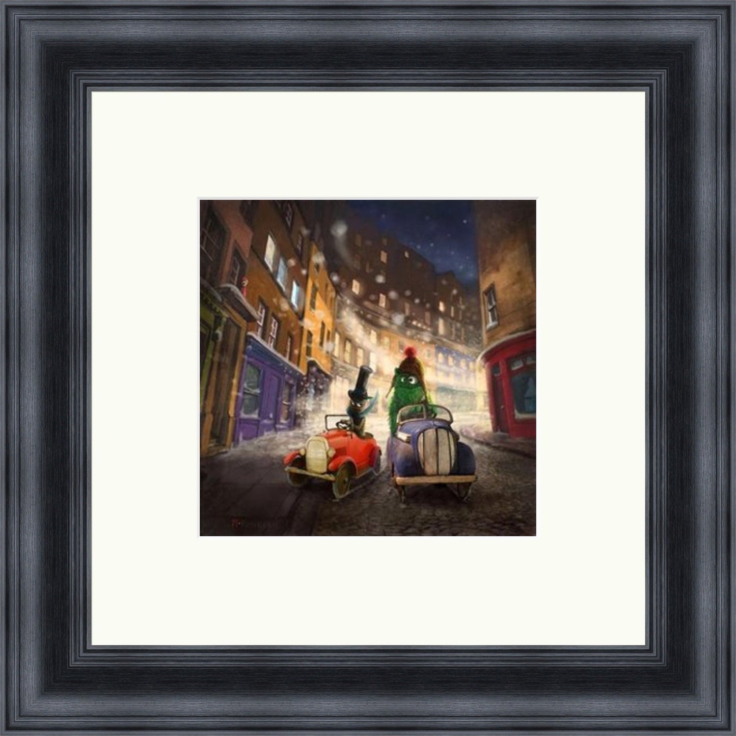 Snowstorm Victoria St by Matylda Konecka
