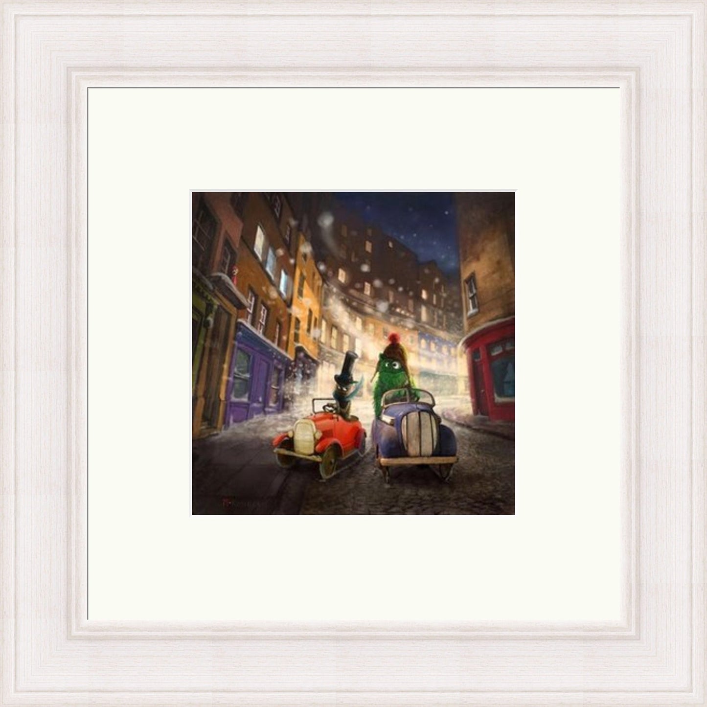 Snowstorm Victoria St by Matylda Konecka
