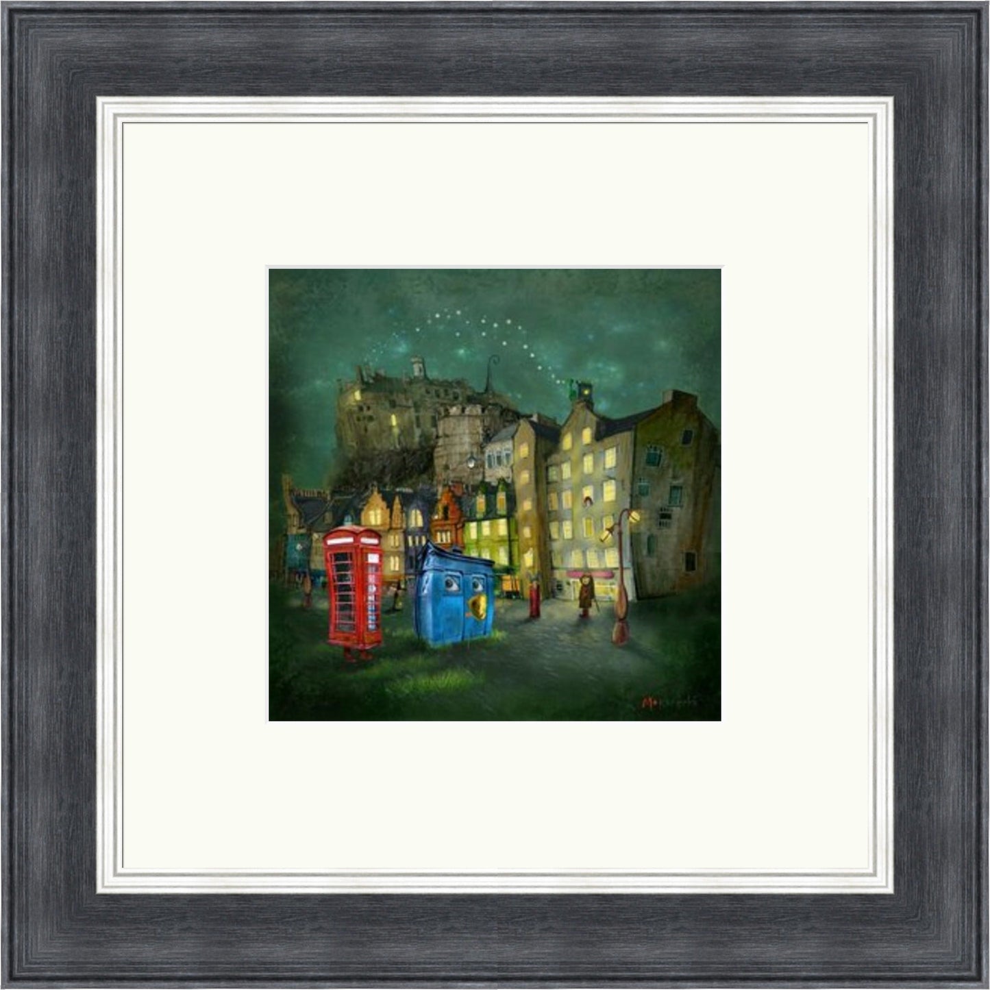 Strange Night At The Grassmarket by Matylda Konecka