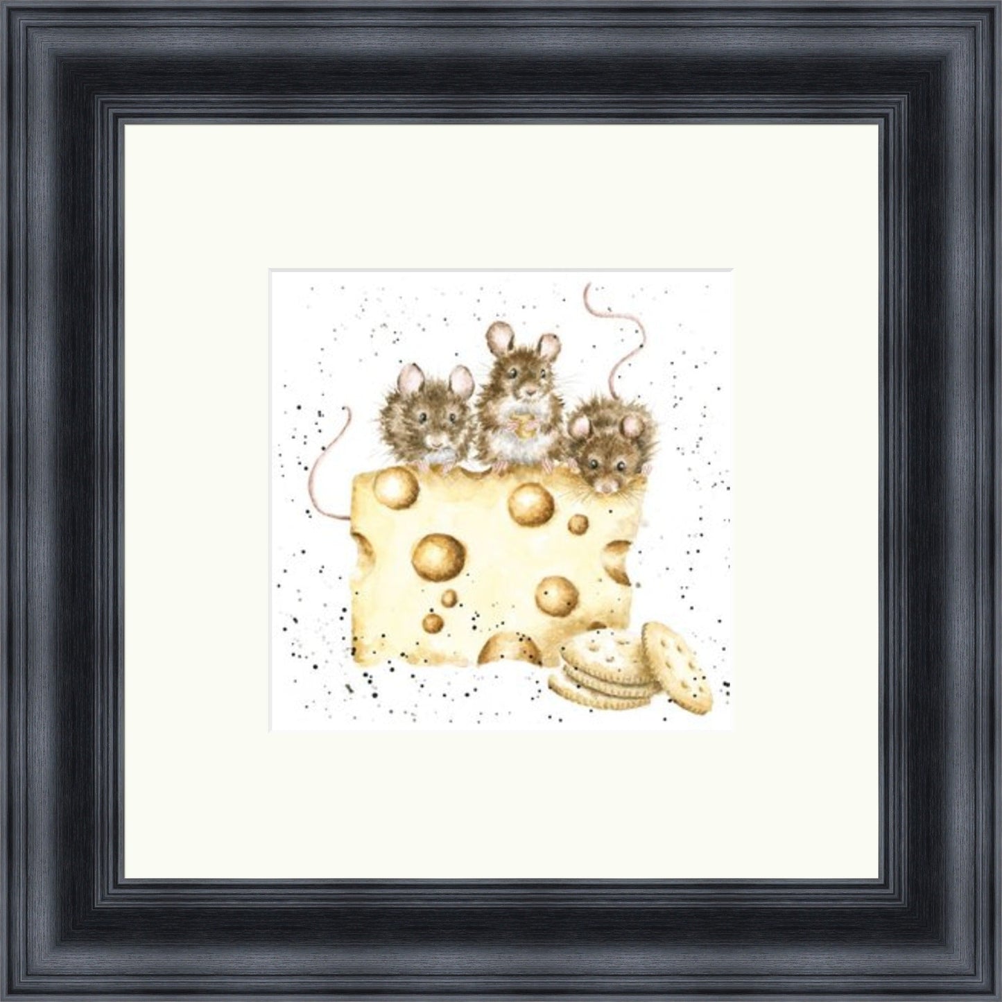 Crackers about Cheese -  Wrendale Designs by Hannah Dale