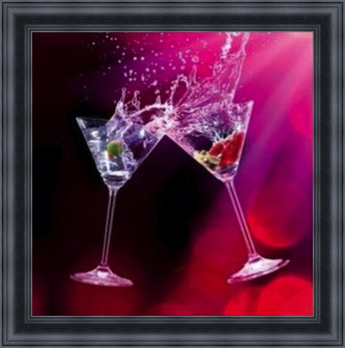 Cocktail Cheers - Colour Explosion Mini Liquid Art