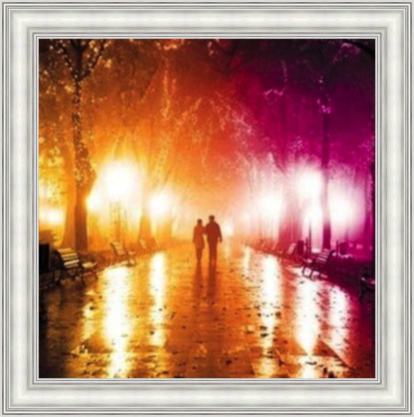 Lovers Walk - Colour Explosion Mini Liquid Art