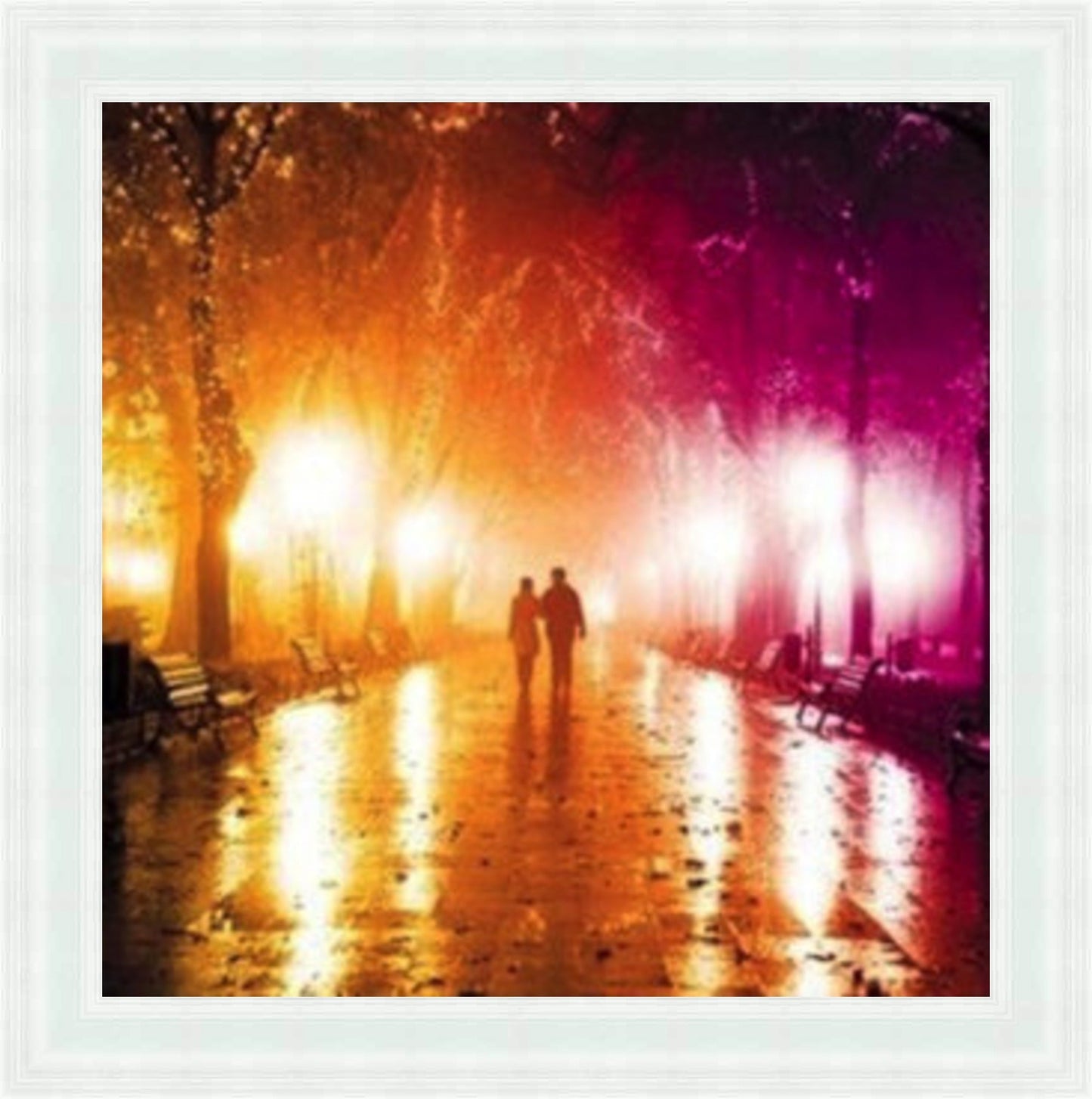 Lovers Walk - Colour Explosion Mini Liquid Art