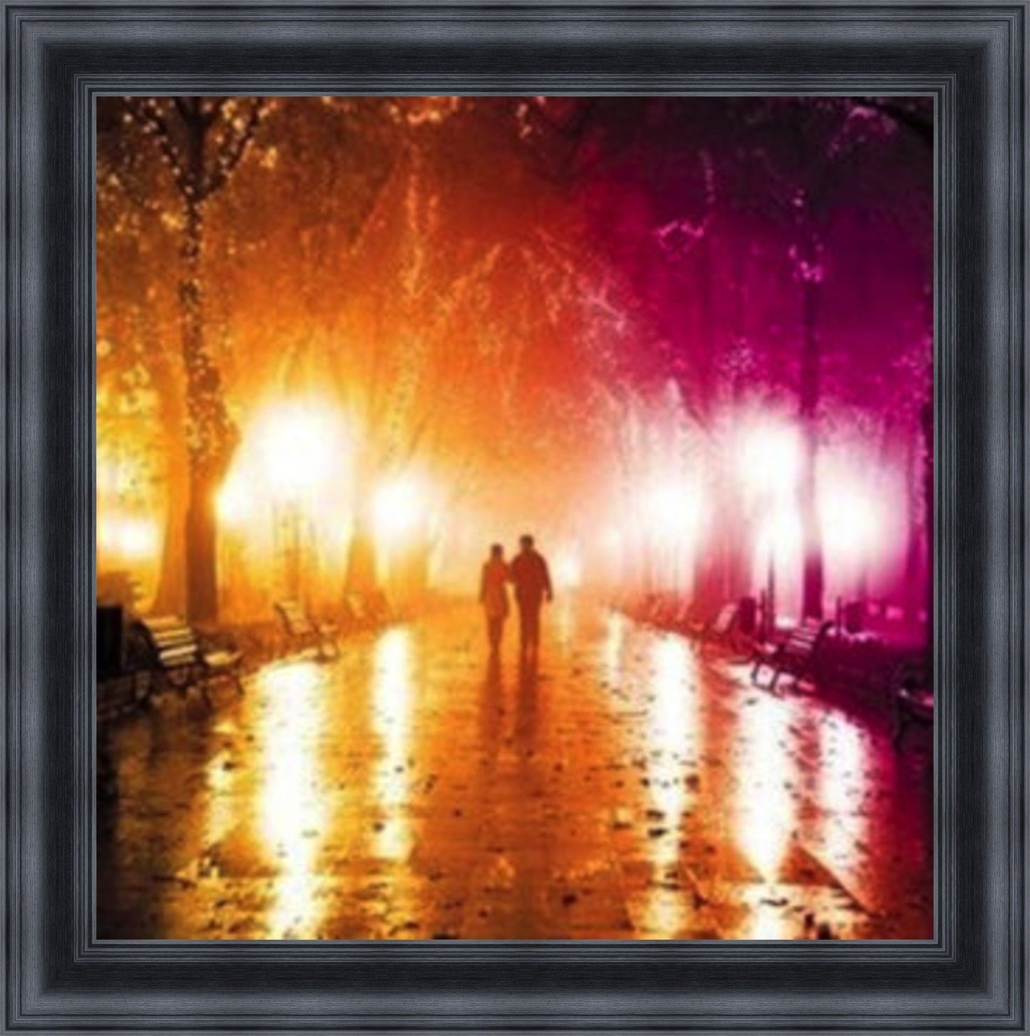 Lovers Walk - Colour Explosion Mini Liquid Art