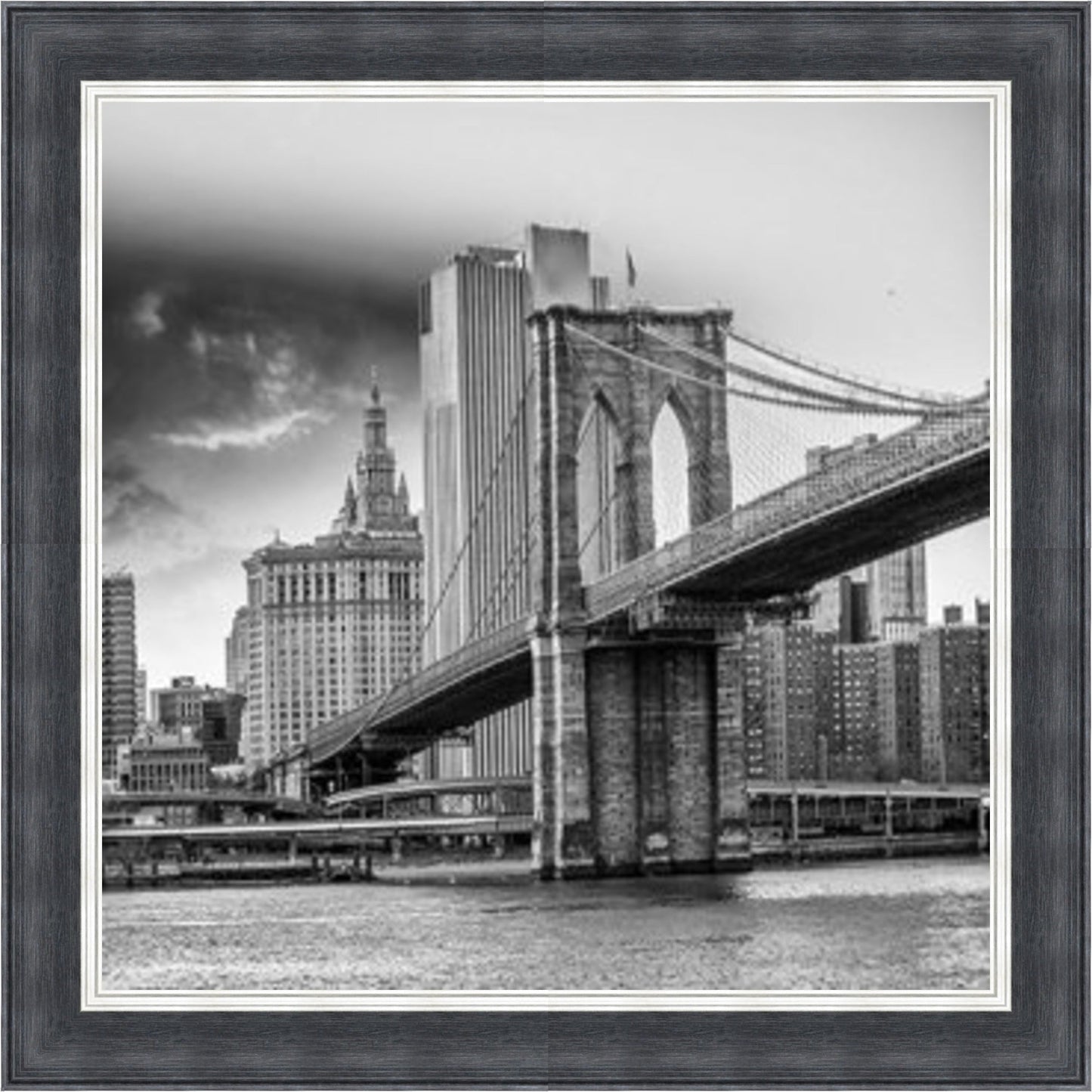 Vintage Brooklyn Bridge Mini Liquid Art
