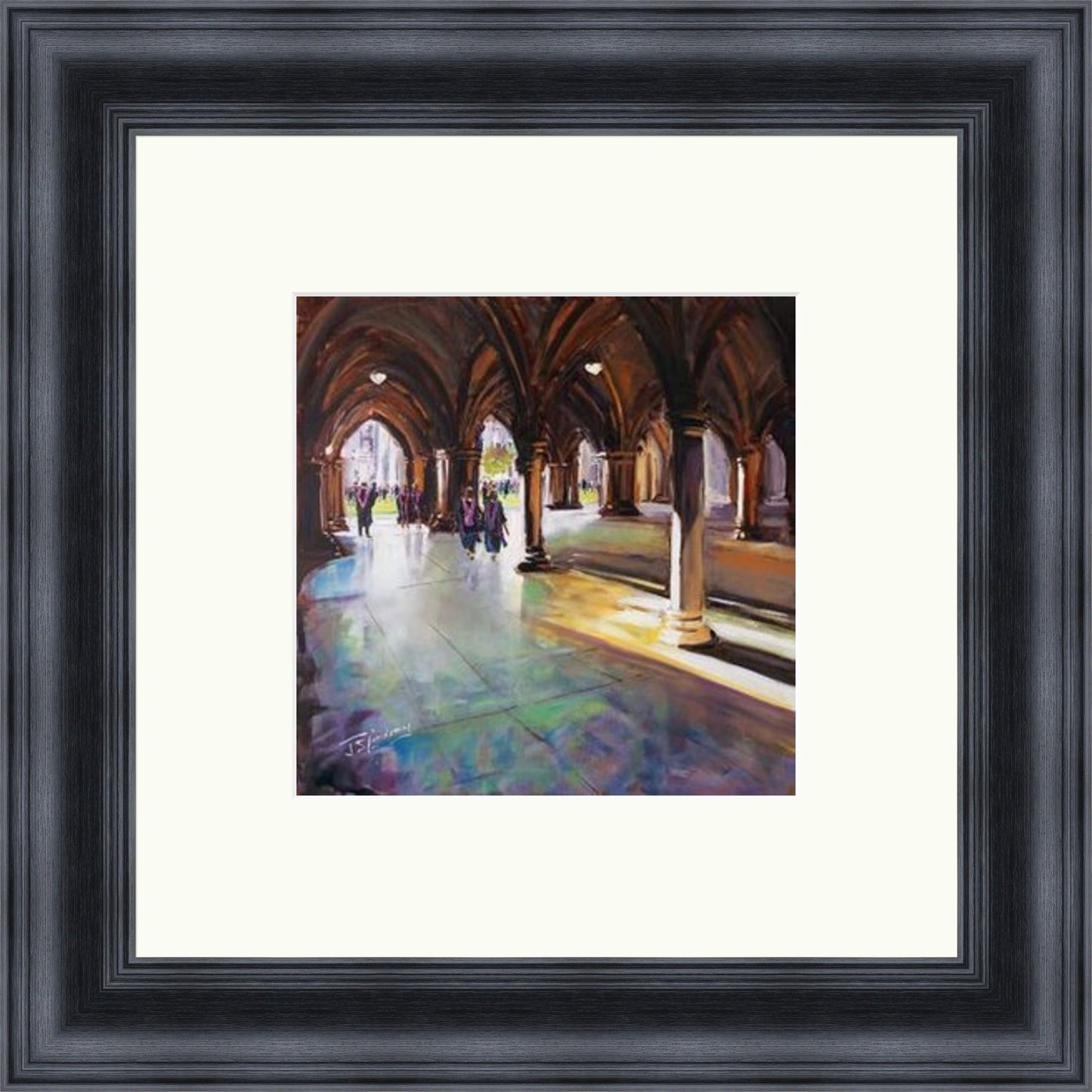 Graduation Day, Glasgow University by James Somerville Lindsay