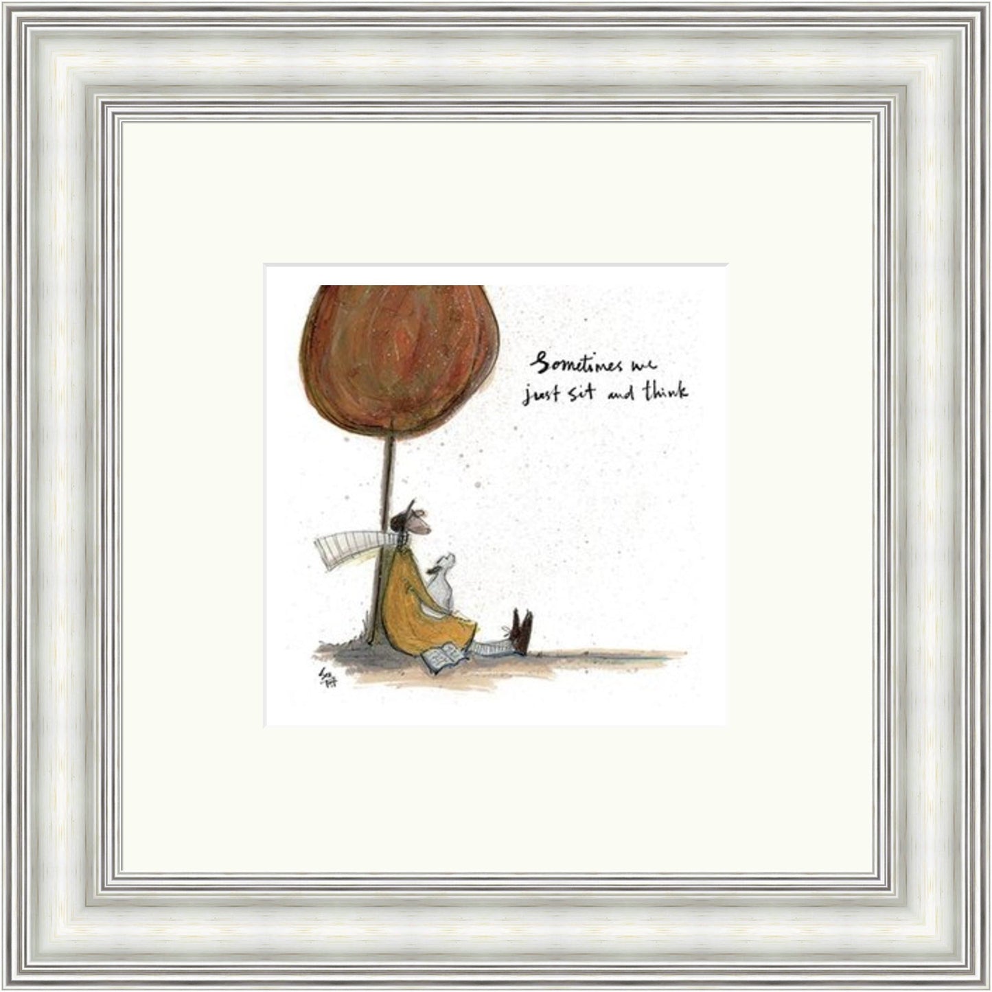Sometimes We Just Sit and Think by Sam Toft