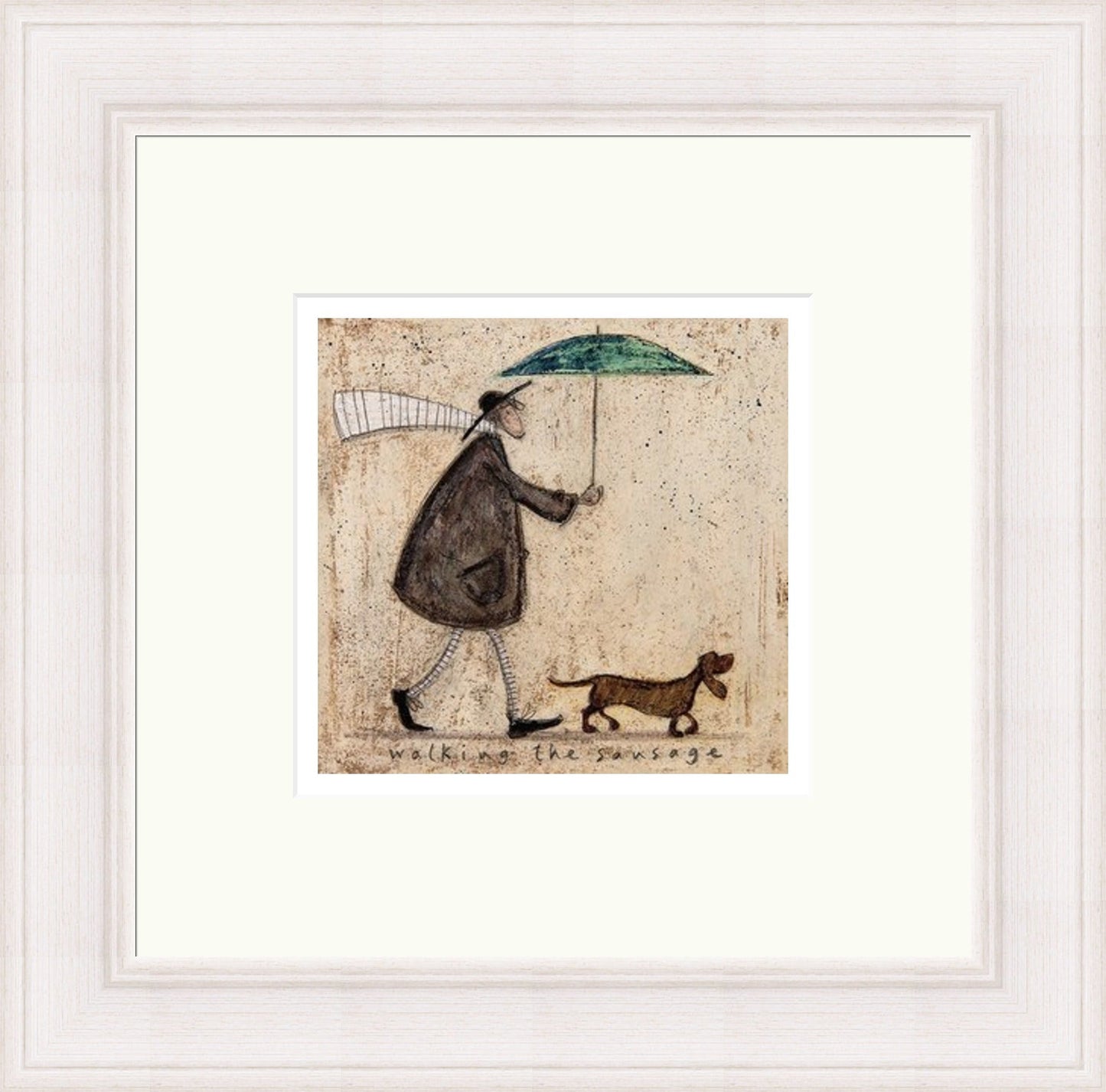Walking the Sausage Dog by Sam Toft