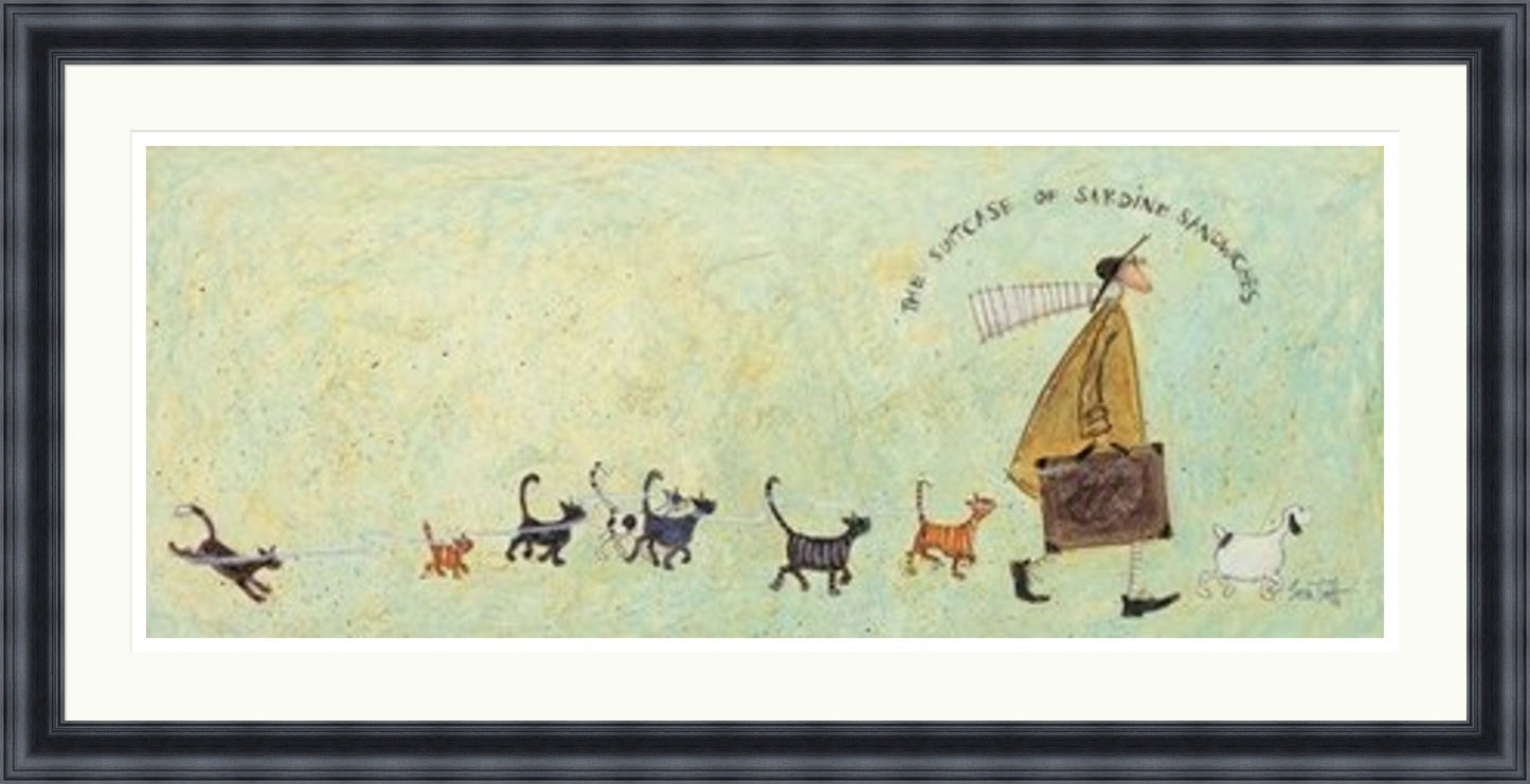 The Suitcase of Sardines by Sam Toft