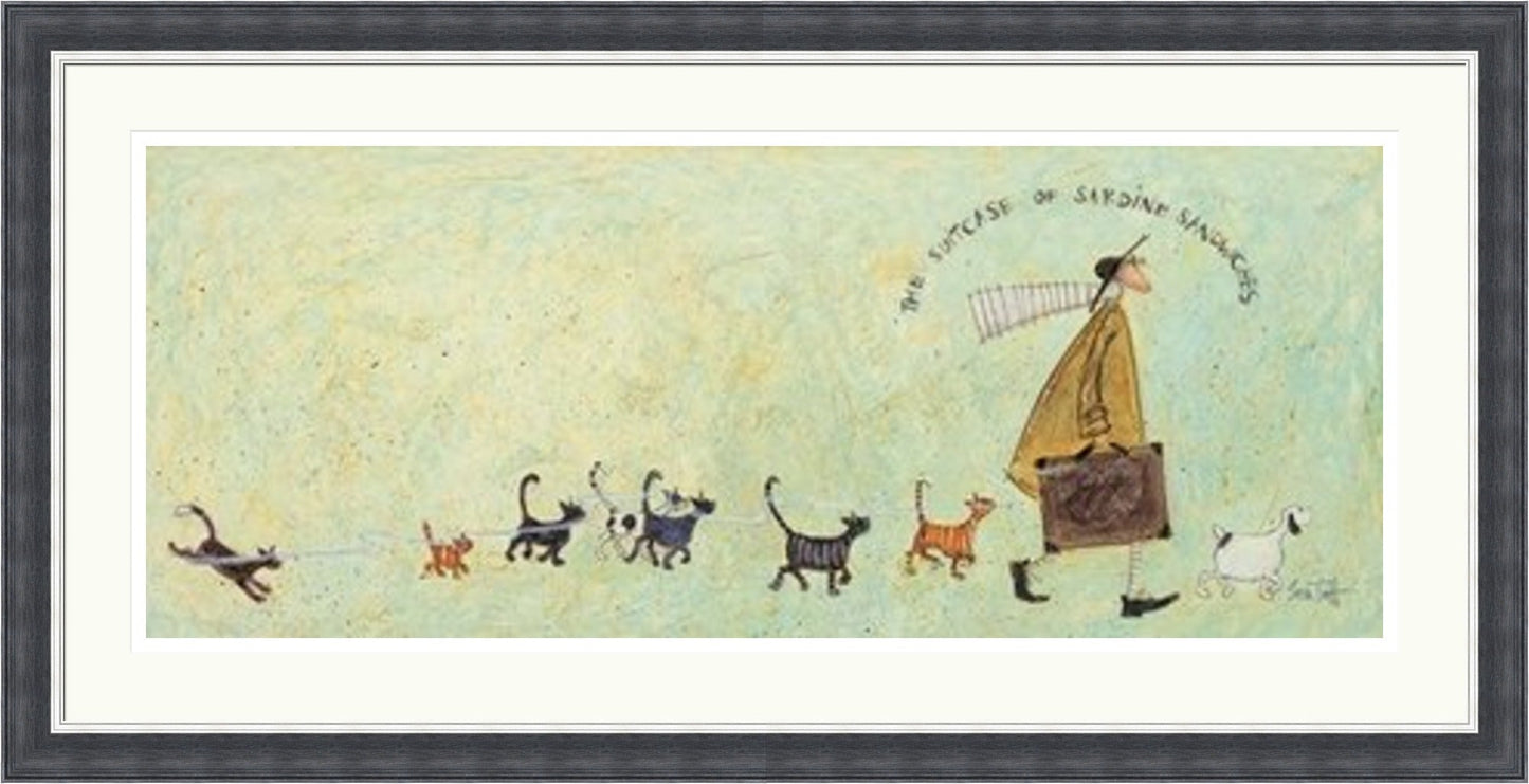 The Suitcase of Sardines by Sam Toft