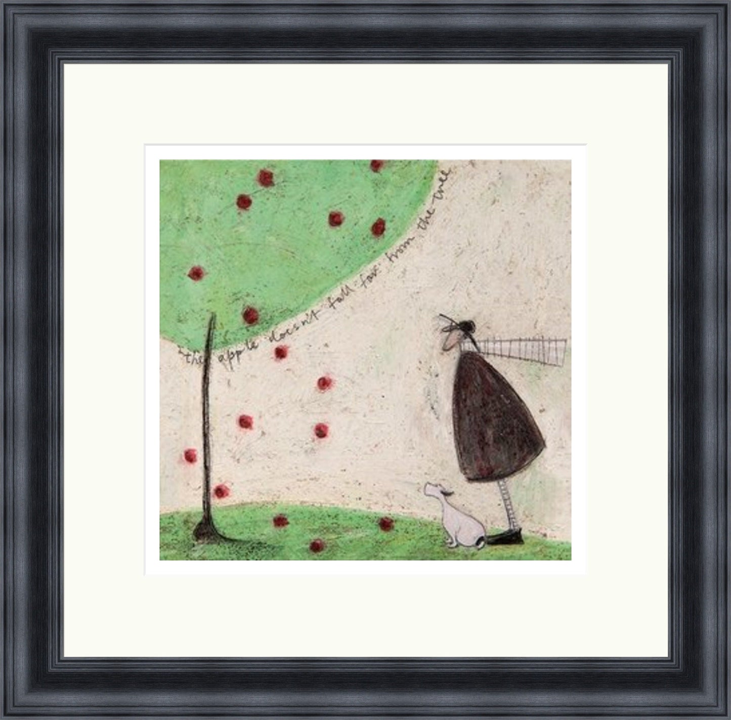 The Apple Doesn't Fall Far From the Tree by Sam Toft