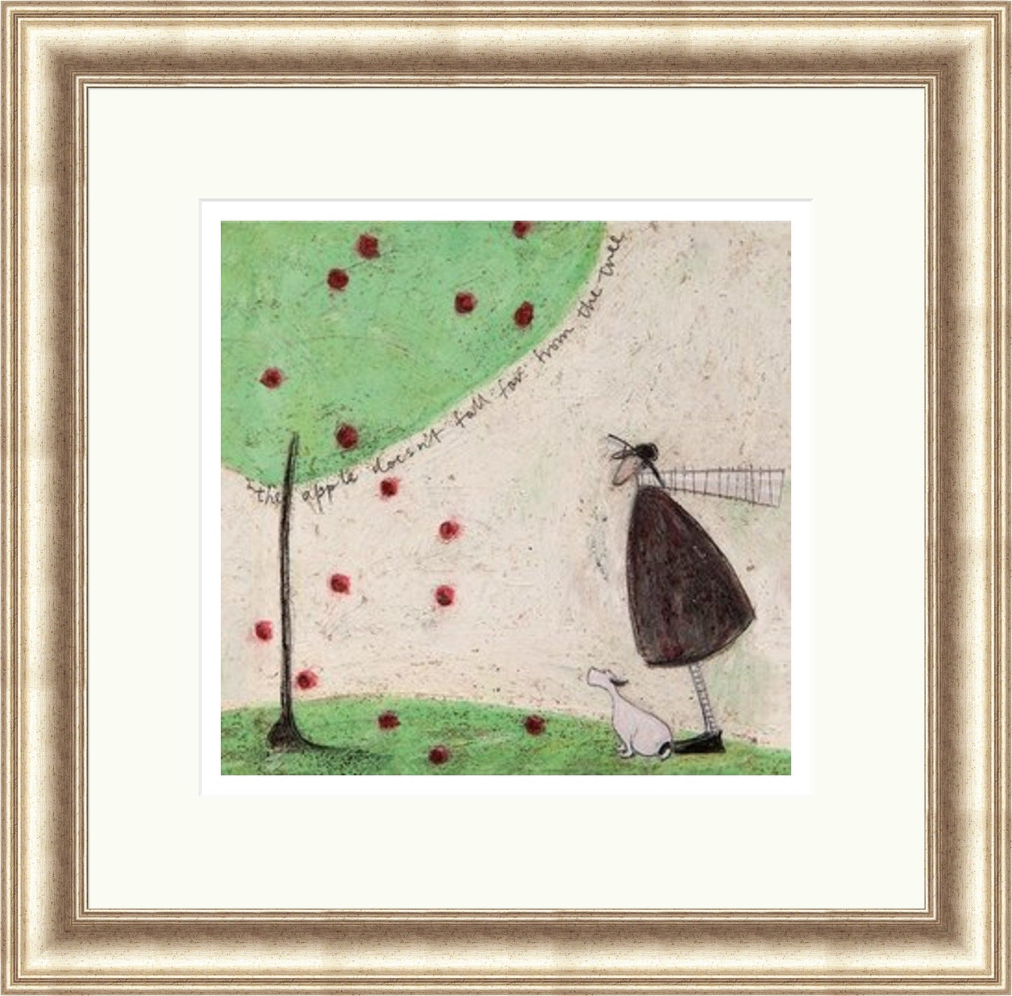 The Apple Doesn't Fall Far From the Tree by Sam Toft