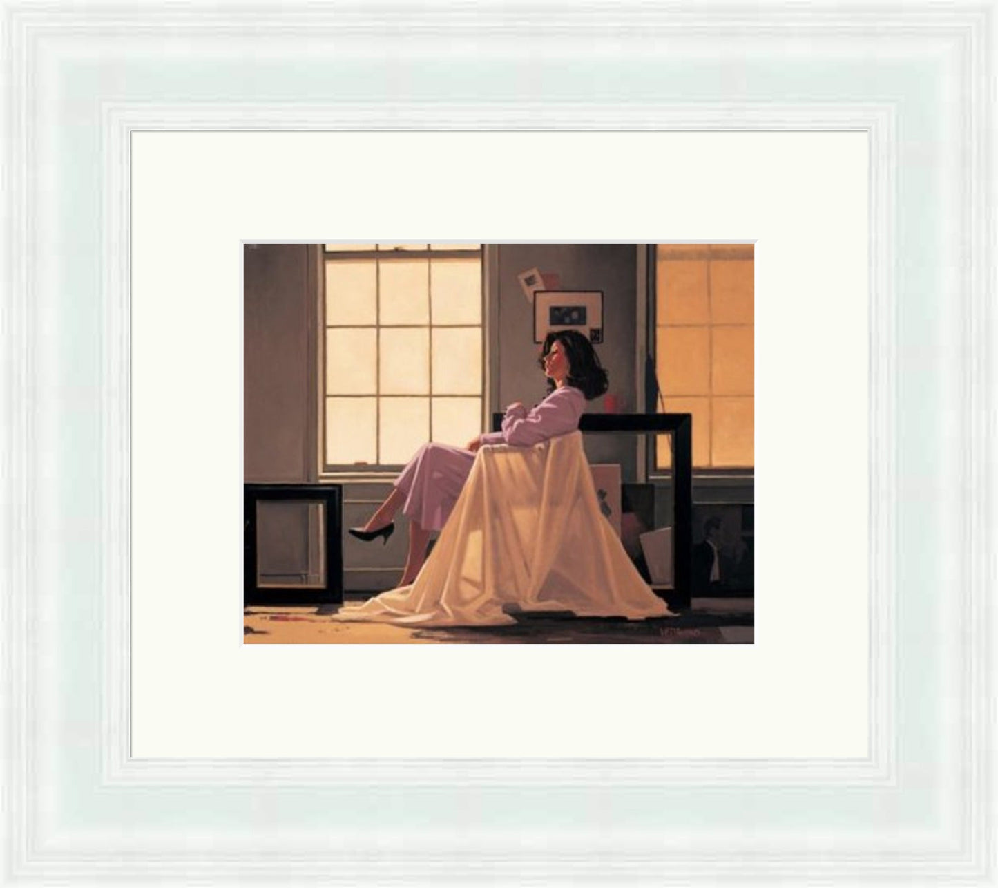 Winter Light and Lavender by Jack Vettriano
