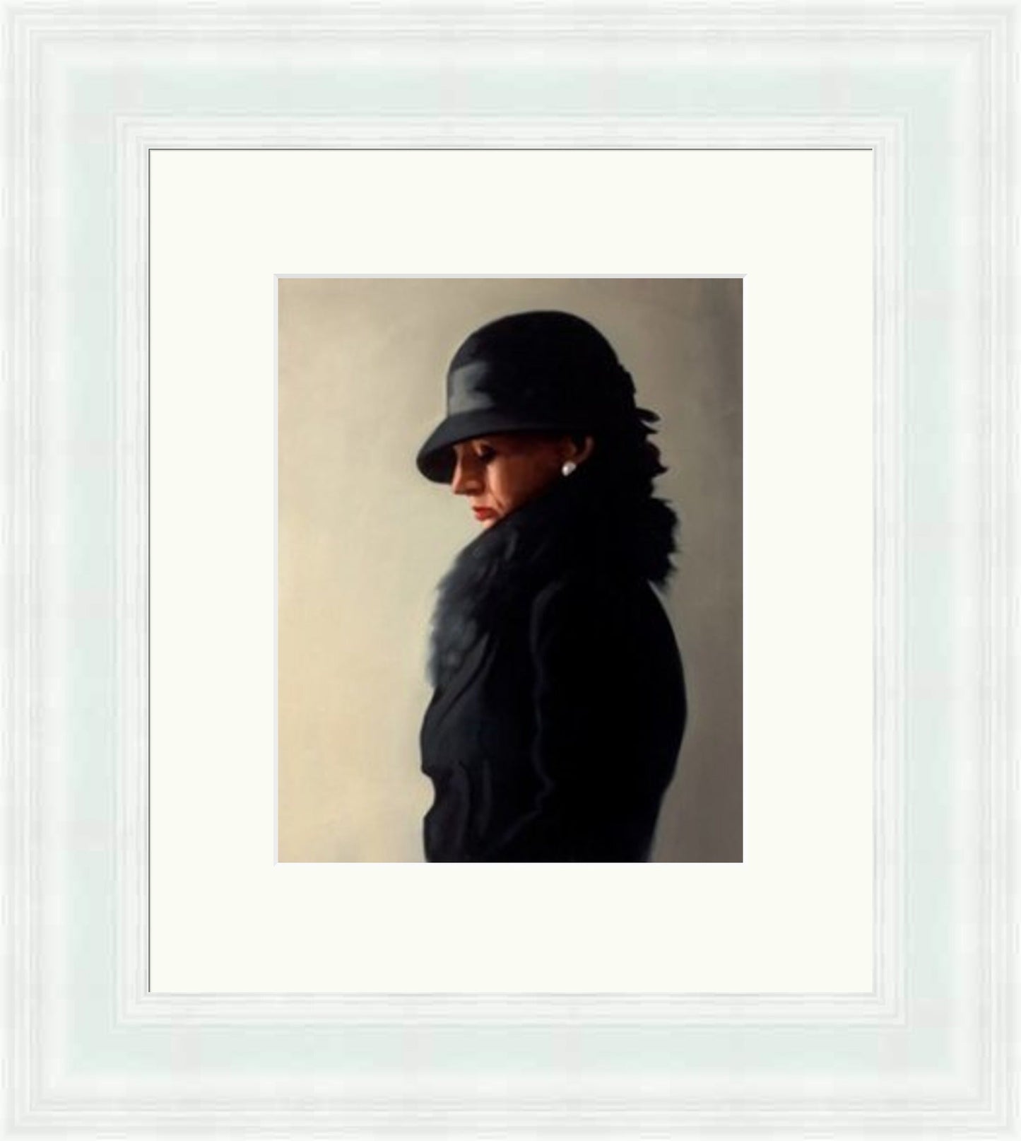 Portrait in Black & Pearl by Jack Vettriano