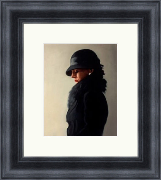 Portrait in Black & Pearl by Jack Vettriano